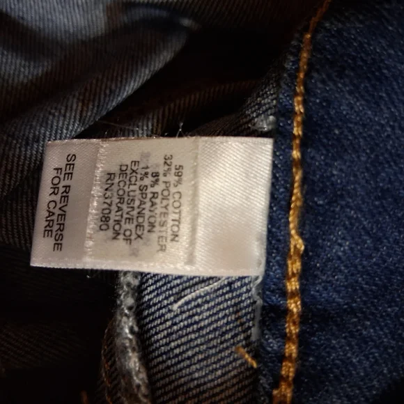 Cato Tribal Aztec Fringe Denim Skirt.  Size 16 NWT - Picture 12 of 16